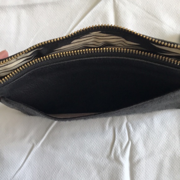 Latico leather and pony hair clutch - Picture 4 of 4